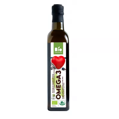 Ekko Mieszanka oleju rzepakowego i lnianego omega-3 500 ml Bio