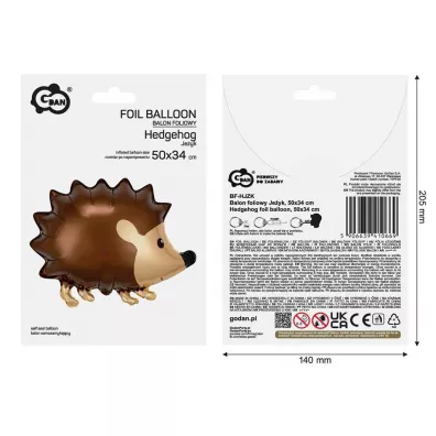Godan Balon foliowy Je�yk 50x34cm