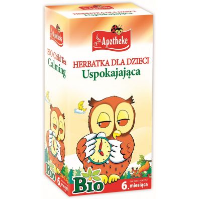 Apotheke Herbatka Dla Dzieci Uspokajająca 20 x 1,5 g Bio