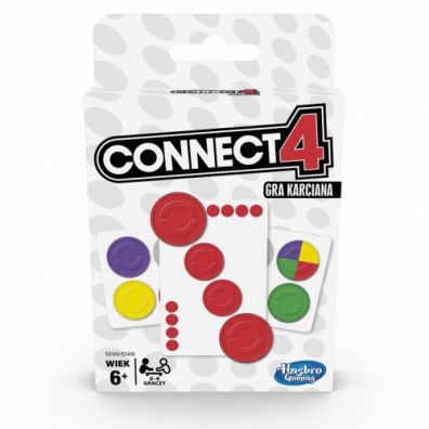 Connect 4. Gra karciana Hasbro