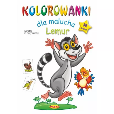 Lemur kolorowanki dla malucha - Ernest B��dowski