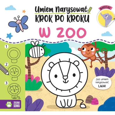 Umiem narysowa� krok po kroku. W zoo