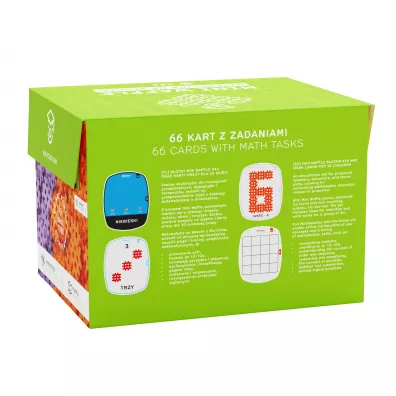 Klocki konstrukcyjne Wafle mini edu Matematyka na weso�o 444 element�w