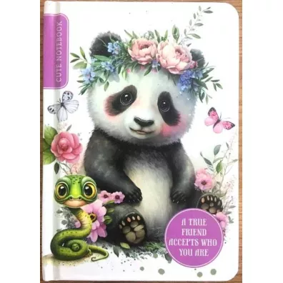 Fresh Notatnik A6/64K gadki Panda