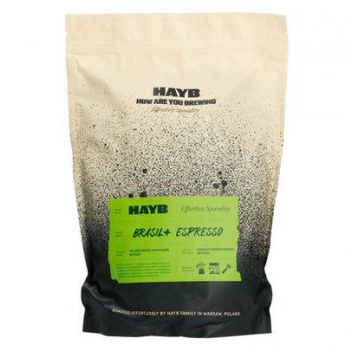 Hayb Kawa ziarnista Brasil+ Espresso 1 kg