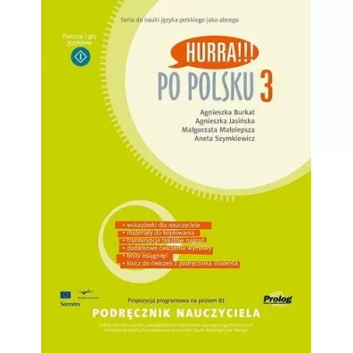 Hurra!!! Po polsku 3. Podr�cznik nauczyciela - Agnieszka Burkat, Agnieszka Jasi�ska, Ma�gorzata Ma