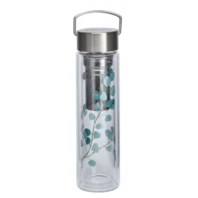 Eigenart Butelka z podwjn ciank i zaparzaczem FlowTea Trees 50020 350 ml
