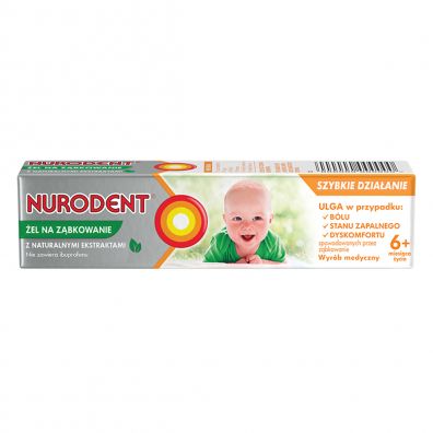 Nurodent el na zbkowanie dla niemowlt z naturalnymi ekstraktami od 6 miesica ycia 15 ml