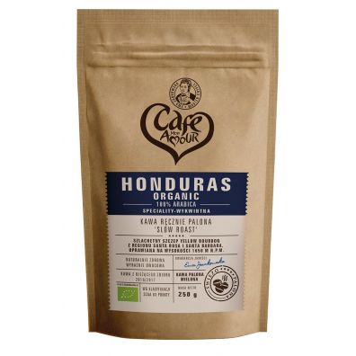 Cafe Mon Amour Kawa mielona ręcznie palona 100% Arabica Honduras 250 g Bio