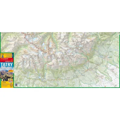 Tatry Wysokie i Bielskie Polskie i S�owackie mapa turystyczna 130 000 laminat 2026