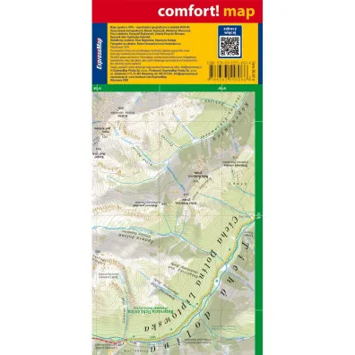Tatry Wysokie i Bielskie Polskie i S�owackie mapa turystyczna 130 000 laminat 2026