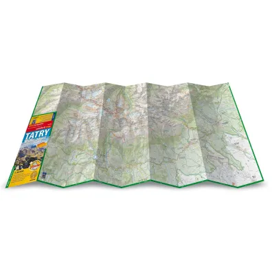 Tatry Wysokie i Bielskie Polskie i S�owackie mapa turystyczna 130 000 laminat 2026
