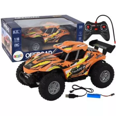 Auto terenowe zdalnie sterowane Off-Road 1:16 Leantoys