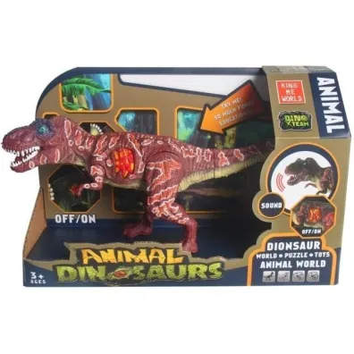 Tyranozaur ze �wiat�em i d�wi�kiem