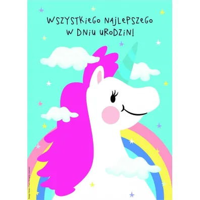 Henry Kartka urodzinowa urodziny B6 Urodziny Jednoro�ec