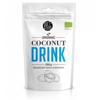 Diet-Food Napój kokosowy w proszku 200 g Bio