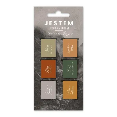 Szaron Zak�adki magnetyczne - Jestem 6 szt.