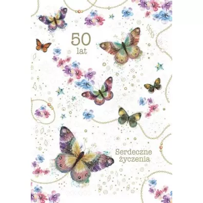 Kartka okolicznociowa Urodziny 50