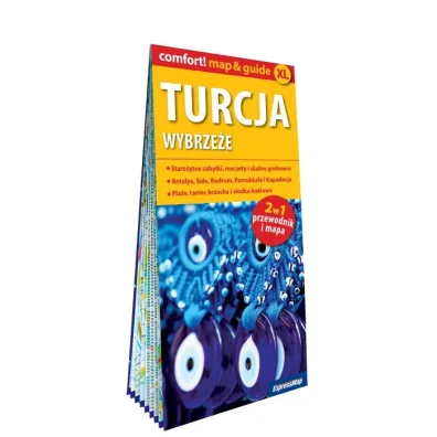 Turcja Wybrze�e map&guide XL PL laminat 2024 - Joanna Pietrzak, Arkadiusz Braniewski, Marta Tucho�ka