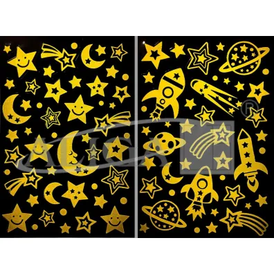 Aliga Naklejki mix wzor�w 14x21 cm NK-1502