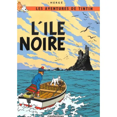 Les Aventures de Tintin. L'�le noire - Herg�