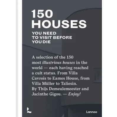 150 Houses You Need to Visit Before You Die wer. angielska - Thijs Demeulemeester