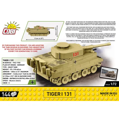Historical collection wwii HC WWII Tiger I 131