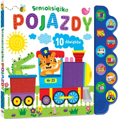 KSIAZECZKA EDUK 310X270 OPR TW POJAZDY DZWIE AWM