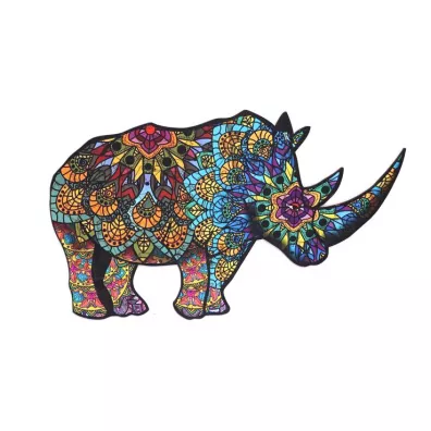 Puzzle drewniane eko 125 el. Rzadki nosoro�ec A3 Maksik