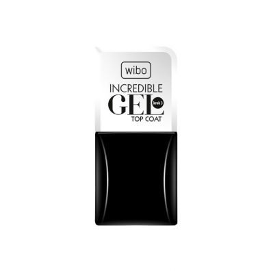 Wibo Incredible Gel Top Coat preparat utwardzający do paznokci 8.5 ml