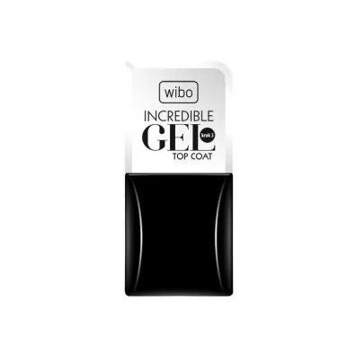 Wibo Incredible Gel Top Coat preparat utwardzajcy do paznokci 8.5 ml