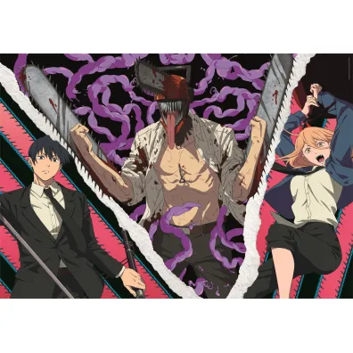 Puzzle 500 el. Cubes Anime Chainsaw Man Clementoni