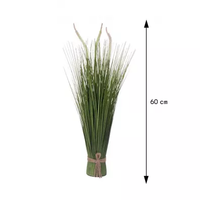 ProGarden Sztuczna trawa kwitnca 60 cm wzr 1 Zielony
