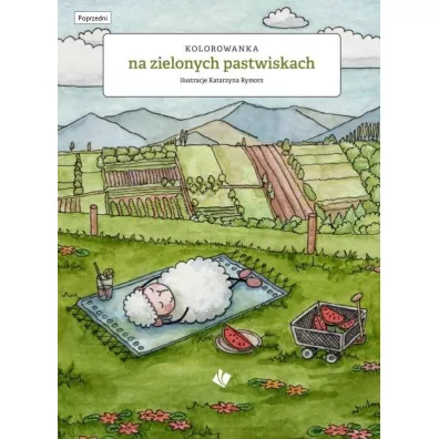 Na zielonych Pastwiskach - kolorowanka - Katarzyna  Rymorz