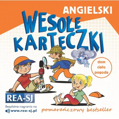 Angielski wesoe karteczki. Pomaraczowy