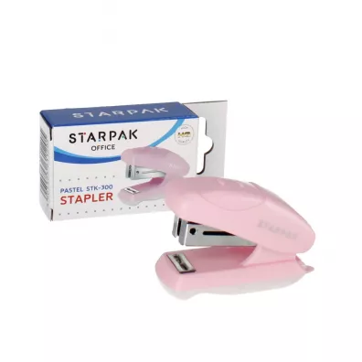 Zszywacz mini 20k 24/6 26/6 pastelowy r�owy STARPAK 519779
