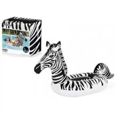 Bestway Dmuchany materac zebra LED 254x142cm