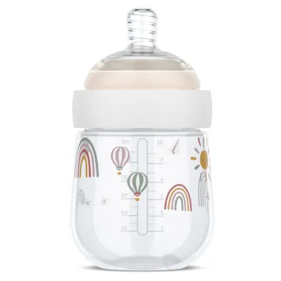 Mepal Butelka ze smoczkiem Mio Sunshine & Rainbow 108061065245 165 ml