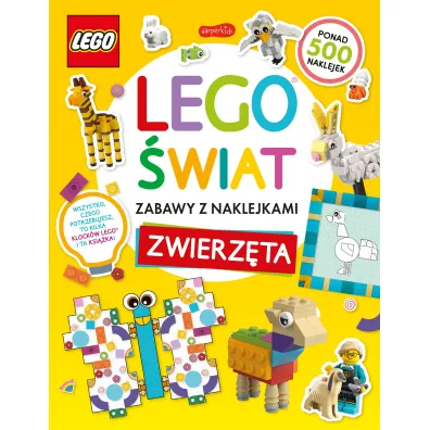 LEGO&reg; �wiat. Zabawy z naklejkami. Zwierz�ta