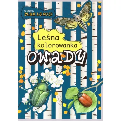 Le�na kolorowanka. Owady - Katarzyna Kopiec-Sekieta, Eliza  Kalinowska