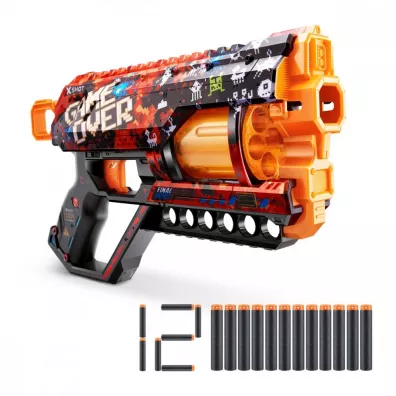 X-SHOT Skins Griefer wyrzutnia 12 strzaek Zuru X-Shot