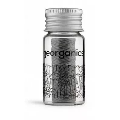 Georganics Naturalna Ni� Dentystyczna z W�glem 50 m