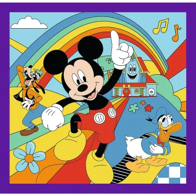 Puzzle 3w1 Miki i jego weso�a ekipa TREFL 34894 TR