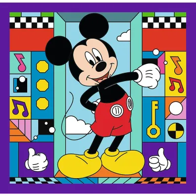 Puzzle 3w1 Miki i jego weso�a ekipa TREFL 34894 TR