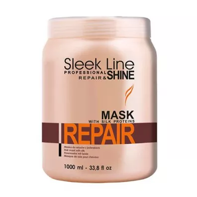 Stapiz Sleek Line Repair Mask maska z jedwabiem do w�os�w zniszczonych 1 l