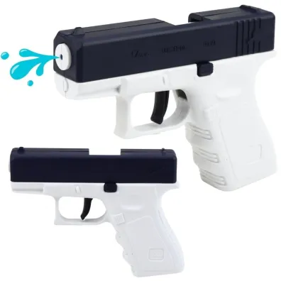 Pistolet na wod� mini glock niebieski 13cm LeanToys