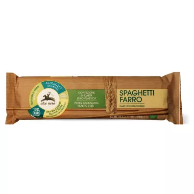 Alce Nero Makaron z p�askurki spaghetti 500 g Bio