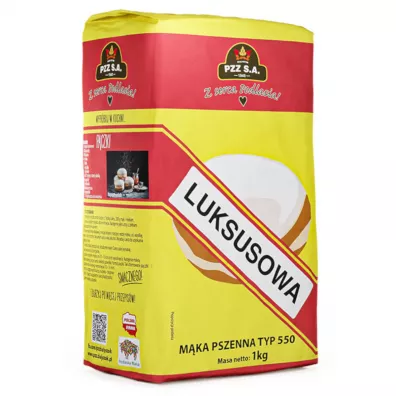 Pzz M�ka pszenna luksusowa, typ 550 1 kg