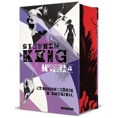 Czarnoksi�nik i Kryszta�. Mroczna Wie�a. Tom 4 (barwione brzegi) - Stephen King