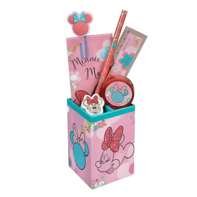 Cass film Pojemnik z przyborami szkolnymi Myszka Minnie 7el